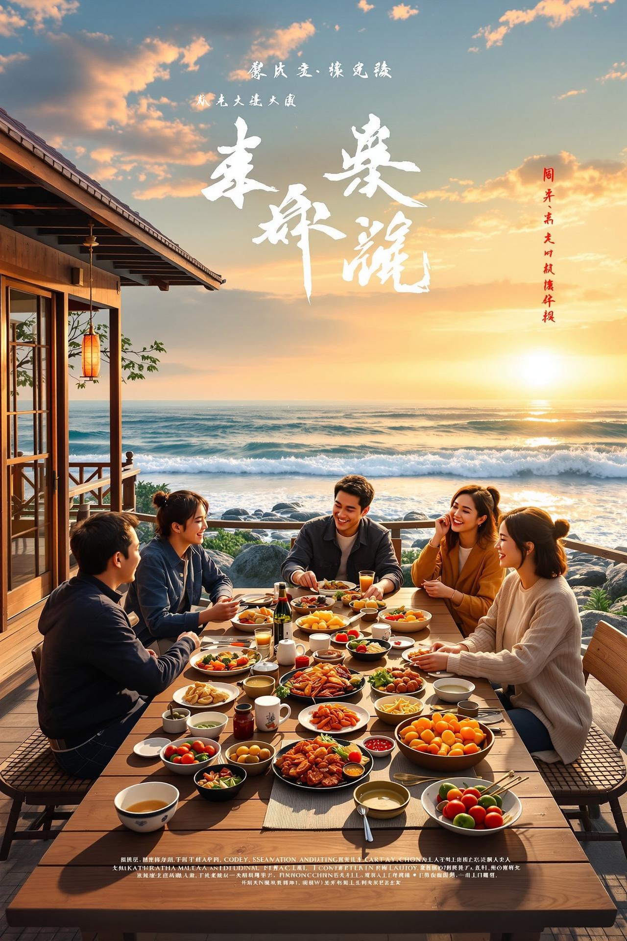 向往的渔村 电影海报 - 子子影院